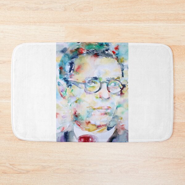 Item preview, SARTRE - watercolor portrait designed and sold by lautir.