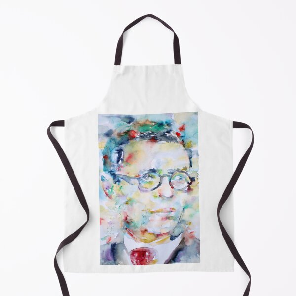 Item preview, SARTRE - watercolor portrait designed and sold by lautir.
