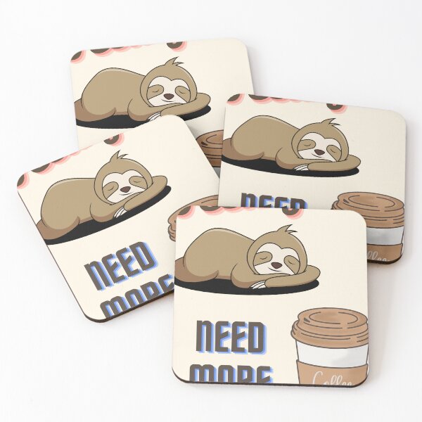 Item preview, Feeling slothee need more coffee designed and sold by Syedaarts.