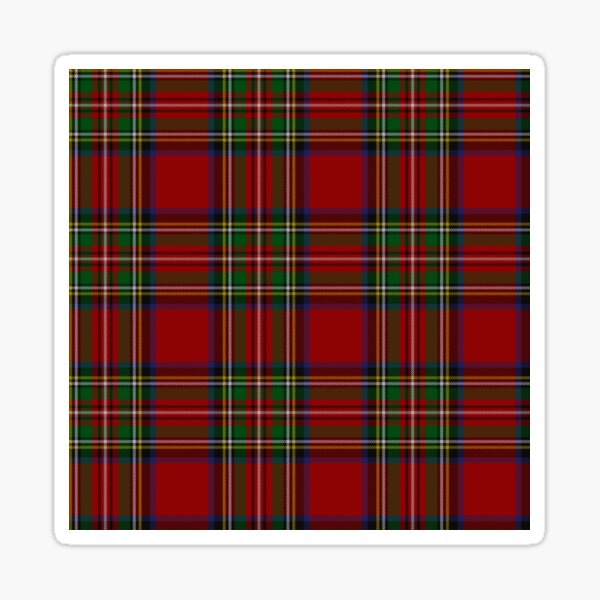 Royal Stewart Tartan Clan Sticker