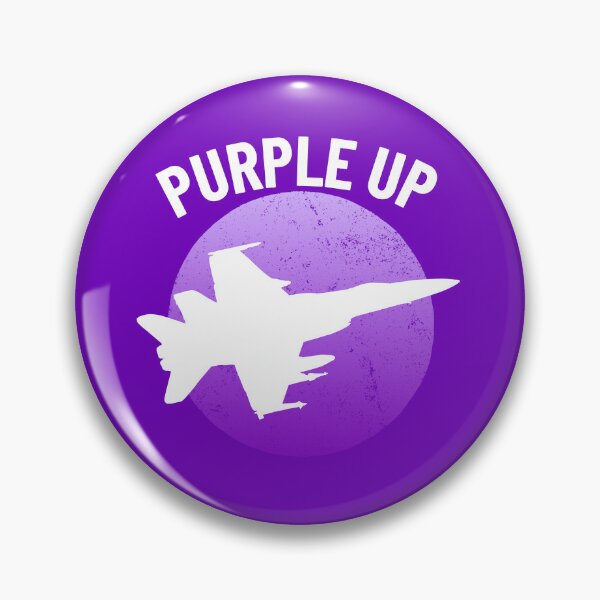 Item preview, Purple Up F18 Hornet Military Kids Boys F-18 Purple Up Gear designed and sold by DynamicDesign.