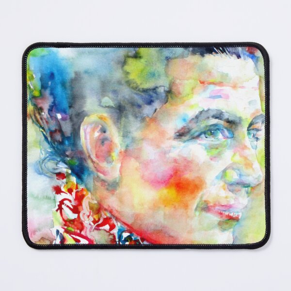 Item preview, SIMONE DE BEAUVOIR - watercolor portrait designed and sold by lautir.