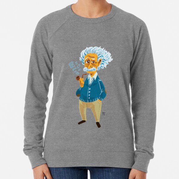 Ilustrado Albert Einstein Sudadera ligera
