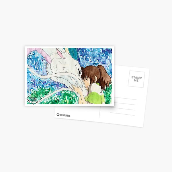 Item preview, Spirited Away and Haku designed and sold by OPDianasky.