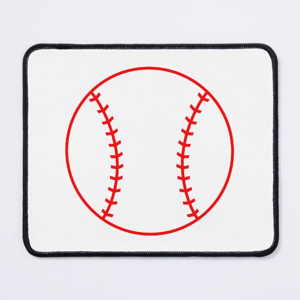 Item preview, Baseball with White Background Design designed and sold by beccaveedesigns.