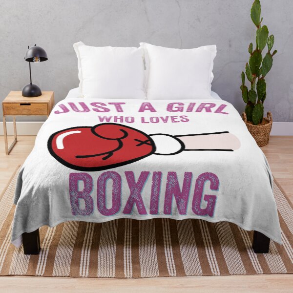 Item preview,  Just a girl who loves boxing tshirts, just a girl who loves boxing leggings, just a girl who loves boxing duffle bags, just a girl who loves boxing water bottle  designed and sold by Poussyarts.