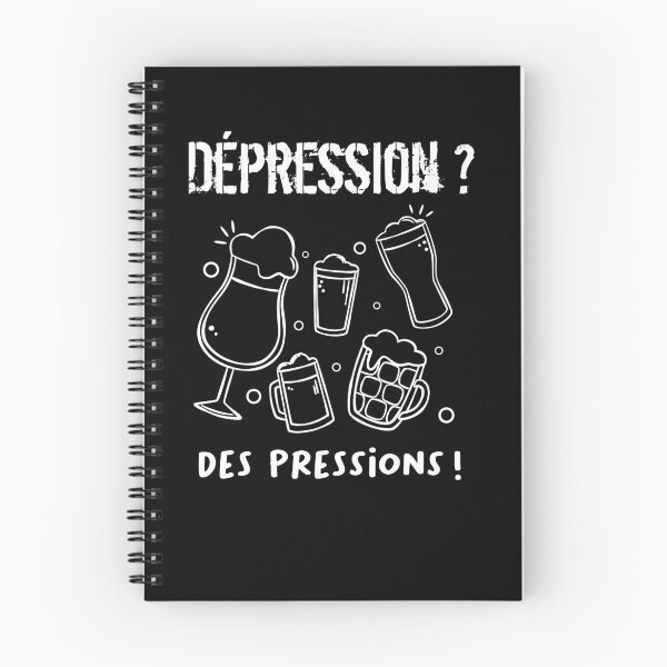 Aperçu de l'œuvre Dépression ? Des pressions ! créée et vendue par Catcrea.