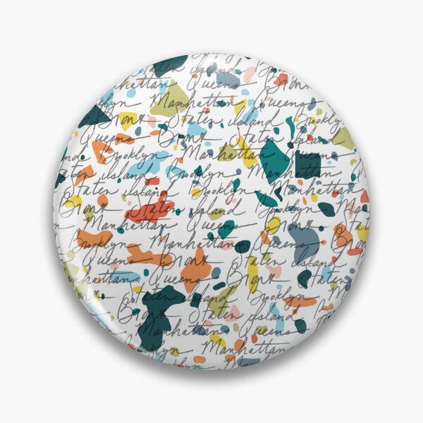 Item preview, Colourful Chipped Letters Pattern designed and sold by FabDesigns91.