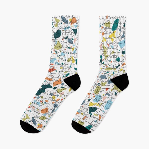 Item preview, Colourful Chipped Letters Pattern designed and sold by FabDesigns91.