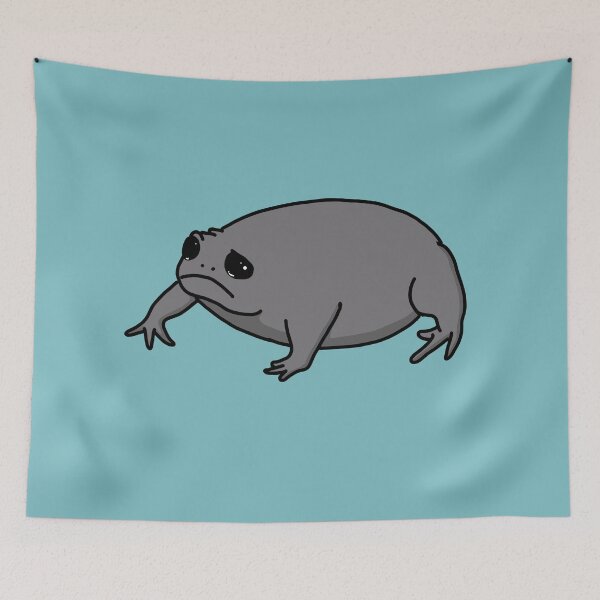 Item preview, Copy of Fantastic Grumpy Frog - Black Rain Frog designed and sold by GrumpyFrogs.