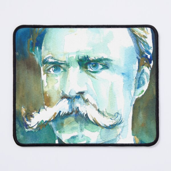 Item preview, NIETZSCHE watercolor portrait.1 designed and sold by lautir.