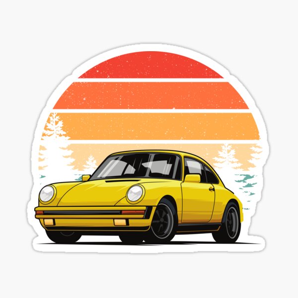 Item preview, Retro Sunset 911 Urmodell 964 Oldtimer Car designed and sold by AutoDesignWerks.