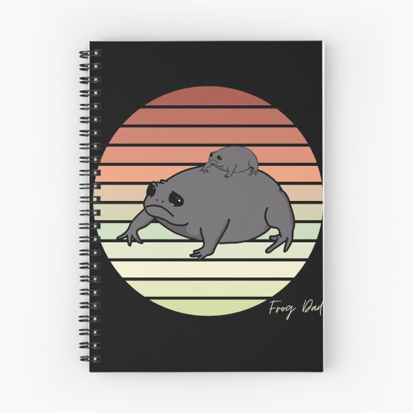 Item preview, Grumpy Frog - Frog Dad - Black Rain Frog designed and sold by GrumpyFrogs.