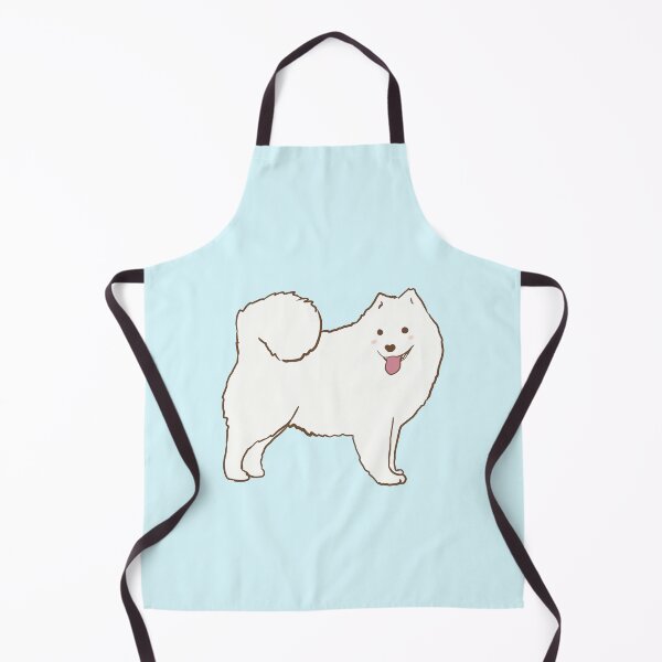 Item preview, samoyed dog standing designed and sold by Mayarart.