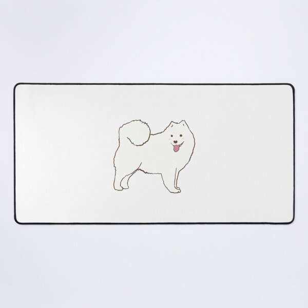 Item preview, samoyed dog standing  designed and sold by Mayarart.