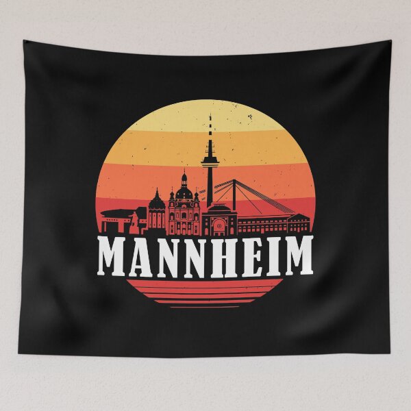 Item preview, Mannheim Retro Skyline designed and sold by 1681830934131.