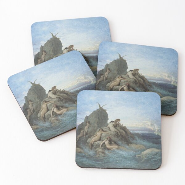 Item preview,  The Oceanides the naiads of the sea - Gustave Dore   designed and sold by Vintage Designs +.