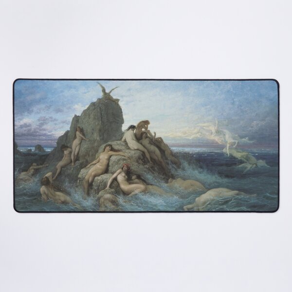 Item preview, The Oceanides the naiads of the sea - Gustave Dore designed and sold by Vintage Designs +.