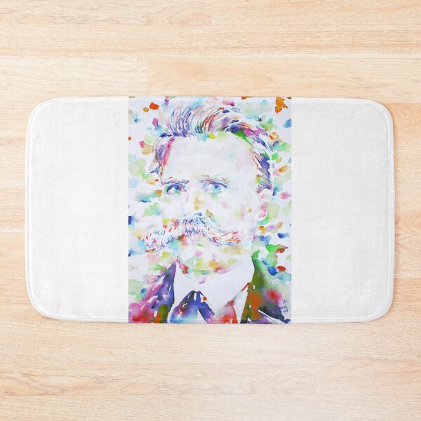 Item preview, NIETZSCHE - retrato de acuarela.2 designed and sold by lautir.