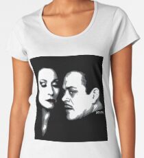 Gomez and Morticia Women's Premium T-Shirt
