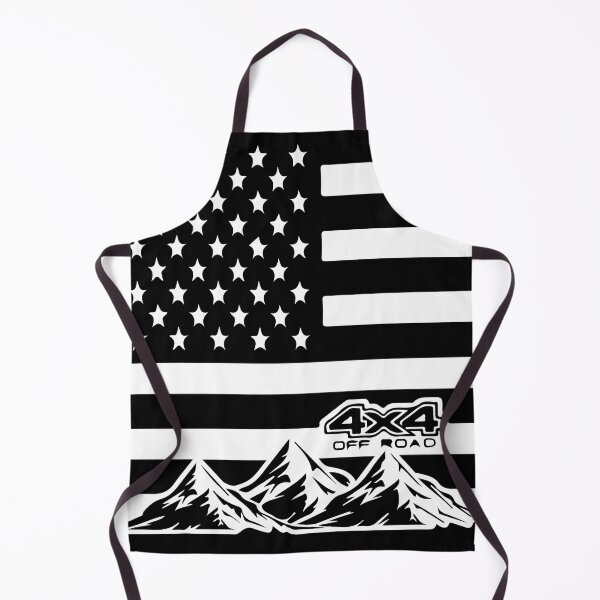Item preview, American Flag 4x4 Off Road Mountains designed and sold by DesireeNeves.