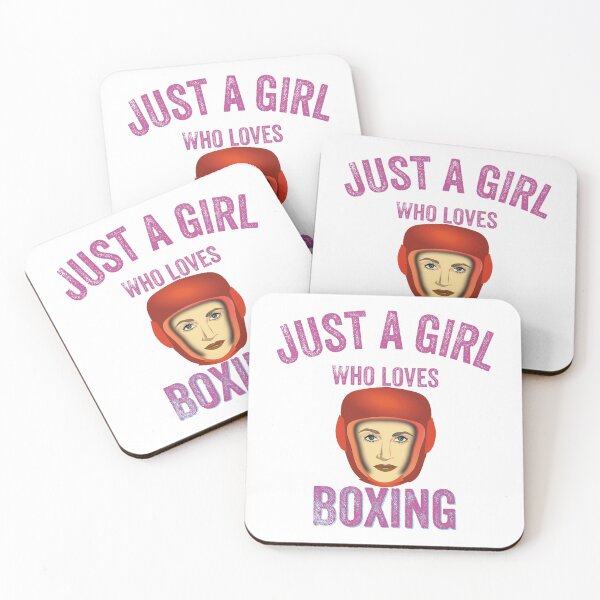 Artikelvorschau,  Nur ein Mädchen, das Box-T-Shirts liebt, nur ein Mädchen, das Box-Leggings liebt, nur ein Mädchen, das Box-Seesäcke liebt, nur ein Mädchen, das Box-Wasserflaschen liebt entworfen und verkauft von Poussyarts.