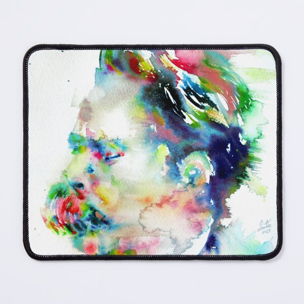 Item preview, NIETZSCHE watercolor portrait.3 designed and sold by lautir.