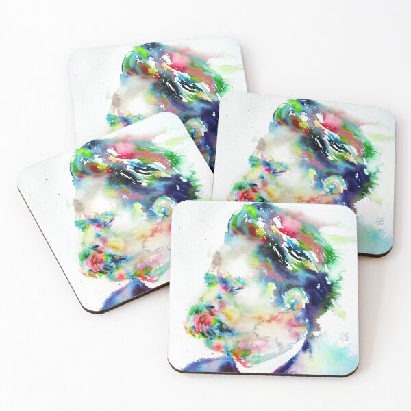 Item preview, NIETZSCHE watercolor portrait.3 designed and sold by lautir.