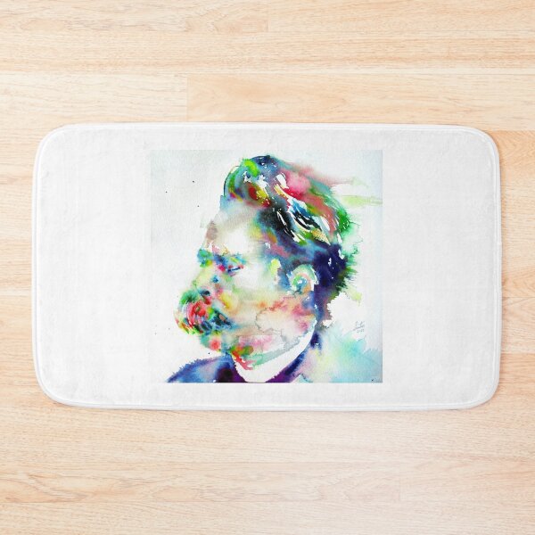 Item preview, NIETZSCHE watercolor portrait.3 designed and sold by lautir.