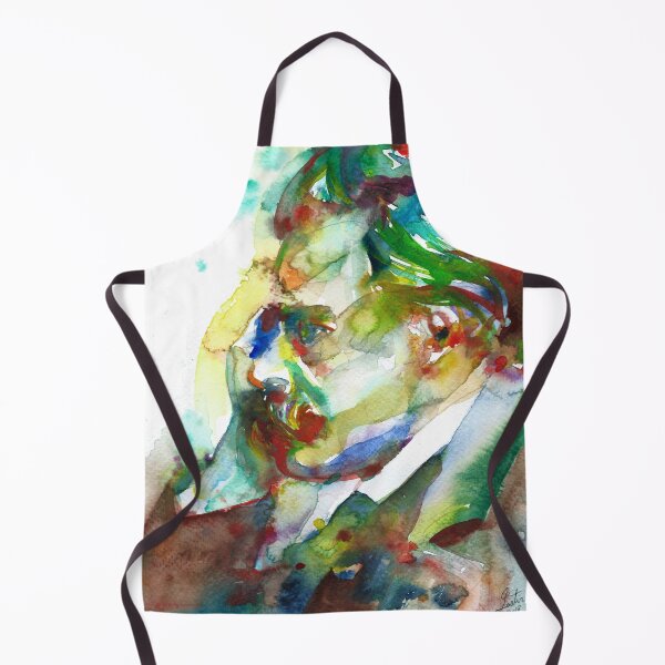 Item preview, FRIEDRICH NIETZSCHE - watercolor portrait.13 designed and sold by lautir.