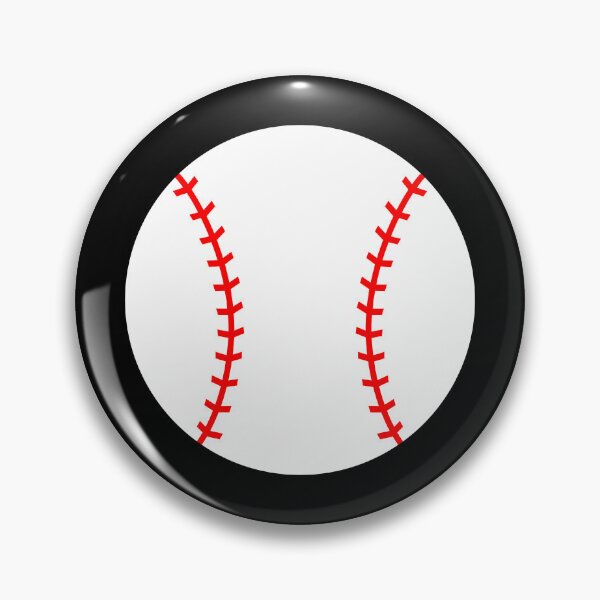 Item preview, Baseball with Black Background Design designed and sold by beccaveedesigns.