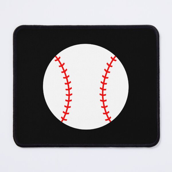 Item preview, Baseball with Black Background Design designed and sold by beccaveedesigns.