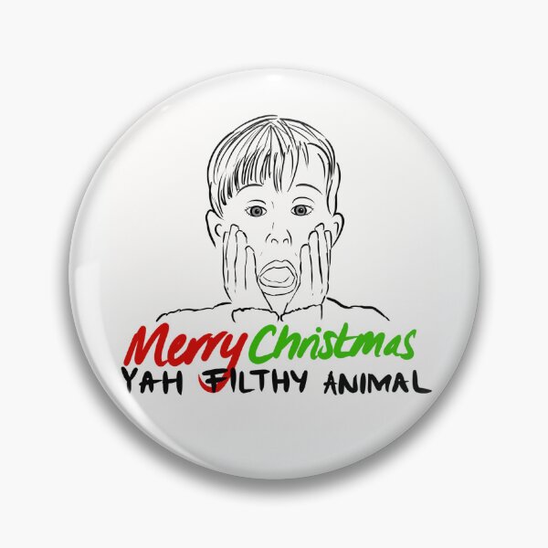 Item preview, Merry Christmas Yah Filthy Animal - Home Alone Artwork designed and sold by devakidesigns.