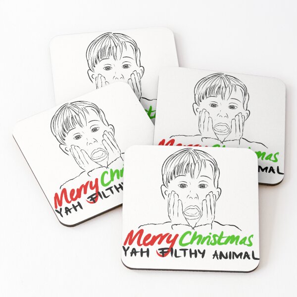 Item preview, Merry Christmas Yah Filthy Animal - Home Alone Artwork designed and sold by devakidesigns.