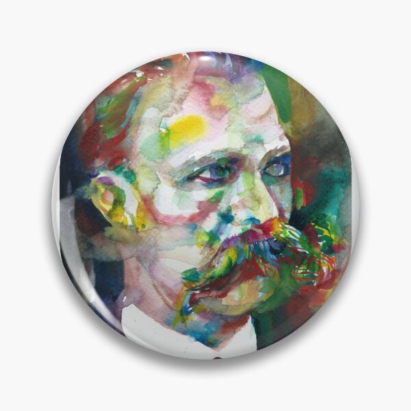 Item preview, FRIEDRICH NIETZSCHE - watercolor portrait.14 designed and sold by lautir.