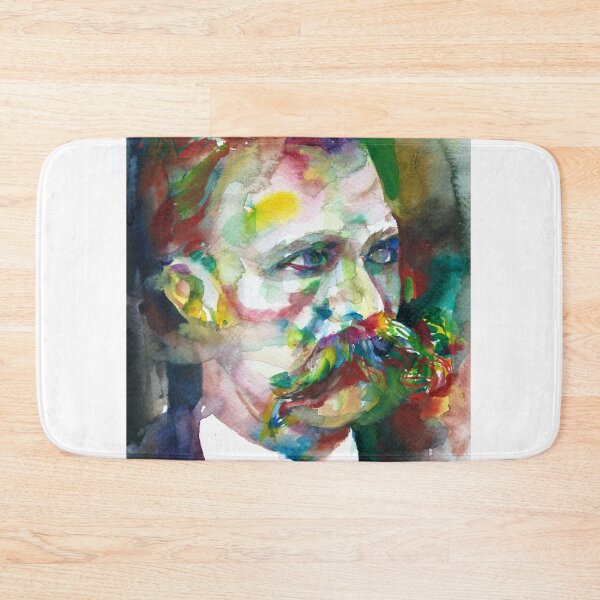 Item preview, FRIEDRICH NIETZSCHE - watercolor portrait.14 designed and sold by lautir.
