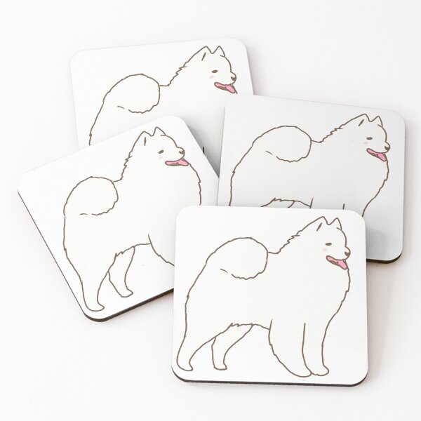 Item preview, Cartoon samoyed dog  designed and sold by Mayarart.