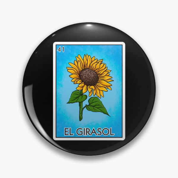 Item preview, El Girasol Sunflower Card Mexican Lottery Card El Girasol Gear designed and sold by DynamicDesign.