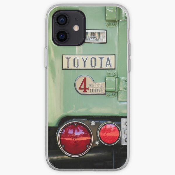 1969 T FJ-40 Land Cruiser Taillight Emblem -0417c iPhone Soft Case