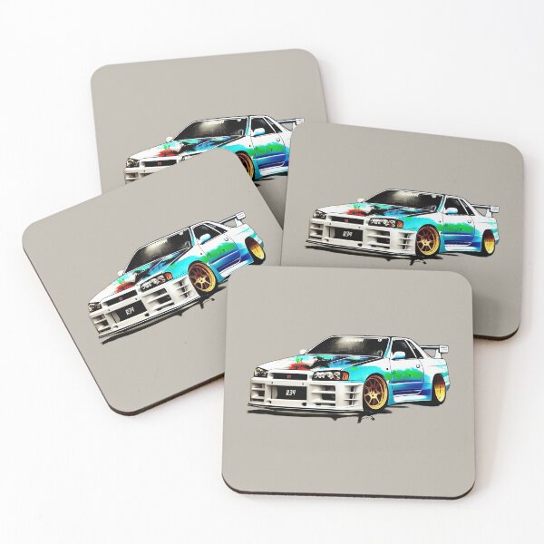 Item preview, Nissan skyline r34 artwork designed and sold by Nakumis-shop.