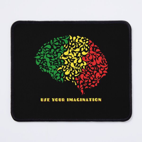 Item preview, Brain rasta use your imagination designed and sold by Goodthings99.