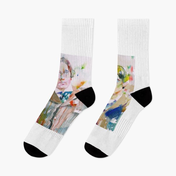 Item preview, OSCAR WILDE and BOSIE - watercolor portrait designed and sold by lautir.
