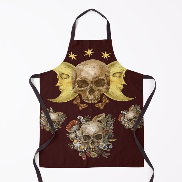 Item preview, scary skull hidden in the leaves designed and sold by Javedempire.