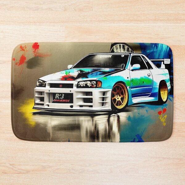 Item preview, Nissan skyline r34 artwork designed and sold by Nakumis-shop.
