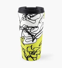 Continuous line print Travel Mug