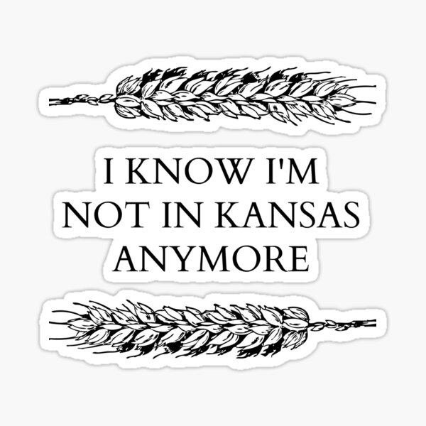 Item preview, I KNOW I'M NOT IN KANSAS designed and sold by thatbookgal.