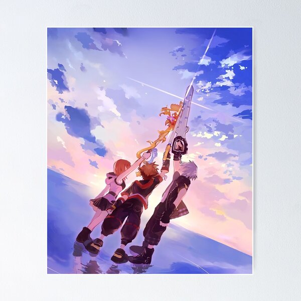Vista previa del artículo con la obra «corazones del reino3 | kh3 equipo sora», diseñado y vendido por romepleione.