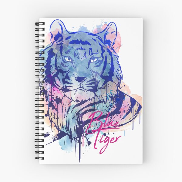 Item preview, blue tiger designed and sold by SaleHunt.