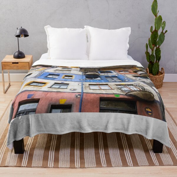 Item preview, Hundertwasser house in Vienna designed and sold by pietrofoto.