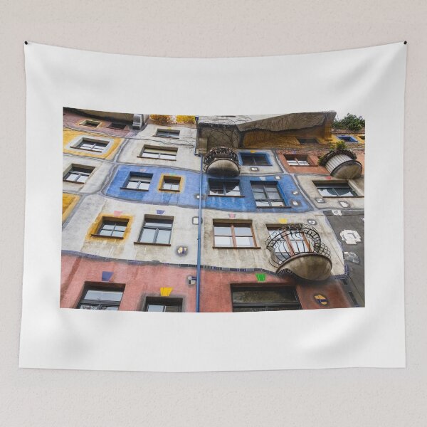 Item preview, Hundertwasser house in Vienna designed and sold by pietrofoto.